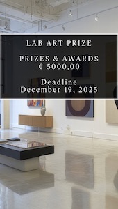 Contemporary art prize LAB ART PRIZE 